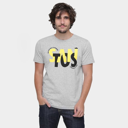 Camiseta Santos IV Masculina - Mescla