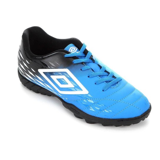 Chuteira Society Umbro Fifty II - Azul+Preto