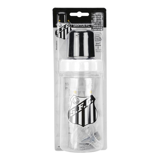 Mamadeira Santos Lolly Baby Big 330 ml - Preto+Branco