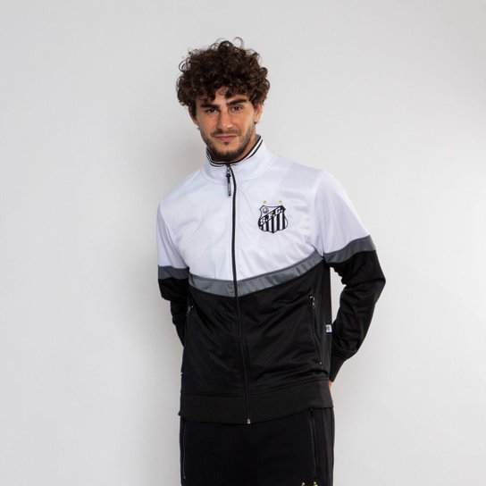 Agasalho Esportivo Santos Oficial Escudo