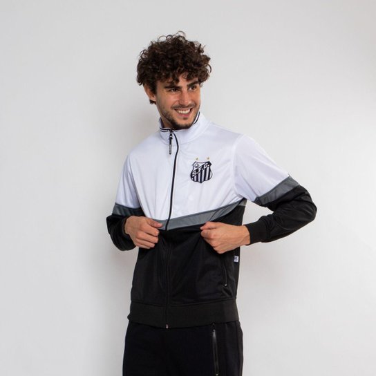 Agasalho Esportivo Santos Oficial Escudo