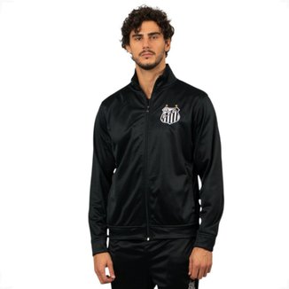 Agasalho Moletom Santos Oficial Esportivo Sintético