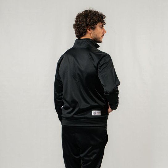 Agasalho Moletom Santos Oficial Esportivo Sintético