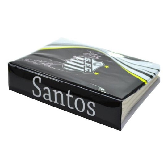 Álbum Preto De 200 Fotos 10x15cm - Santos