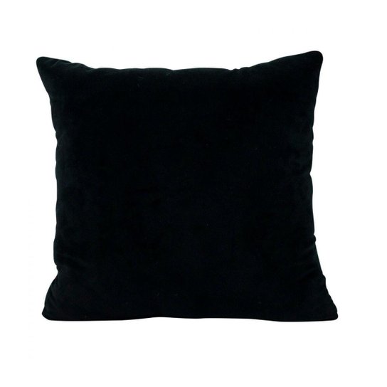 Almofada Quadrada Escudo Time 36x36cm - Santos