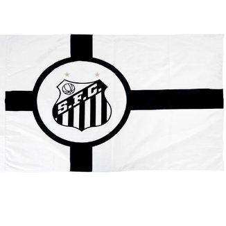 Bandeira Fã Santos 1 Face 130x90cm - Licenciada
