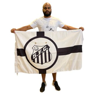 Bandeira Santos Oficial Licenciada 1 Face 71 X1,28