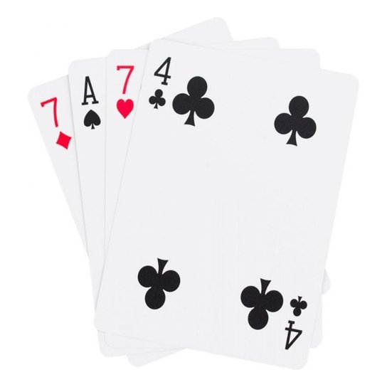 Baralho Plástico 54 Cartas Com Naipes - Santos