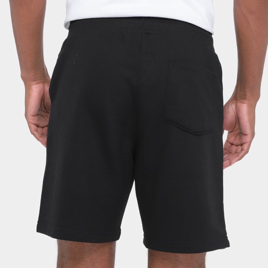 Bermuda de Moletom Santos Futebol Arte Masculina