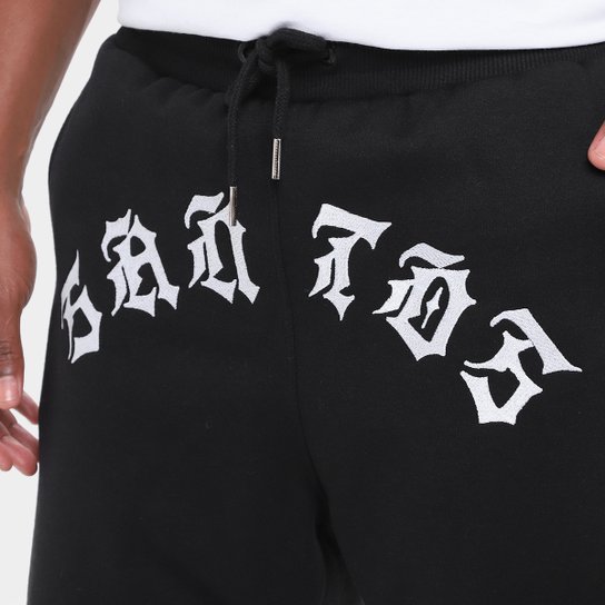 Bermuda de Moletom Santos Meu Primeiro Amor Masculina
