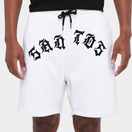 Bermuda de Moletom Santos Meu Primeiro Amor Masculina