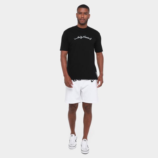 Bermuda de Moletom Santos Meu Primeiro Amor Masculina