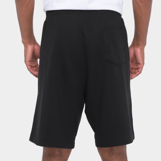 Bermuda de Moletom Santos Pela Bandeira que Ensina Masculina