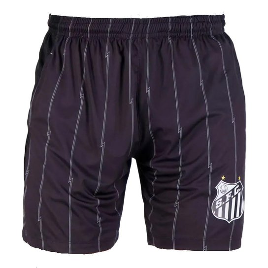 Bermuda Santos Licenciada Surf Center Preta