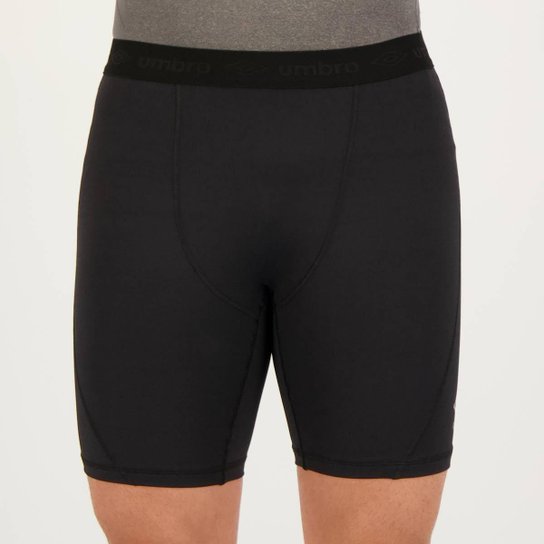 Bermuda Térmica Umbro Diamond Essential Preta
