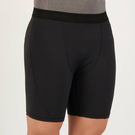 Bermuda Térmica Umbro Diamond Essential Preta