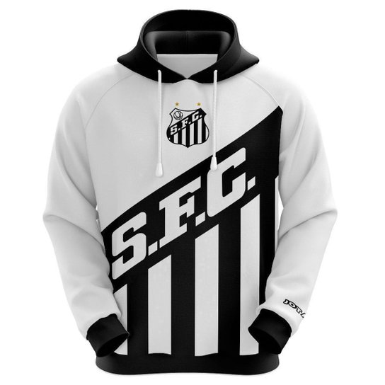 Blusa | Agasalho do Santos FC Escudo que Impõe Respeito - Oficial