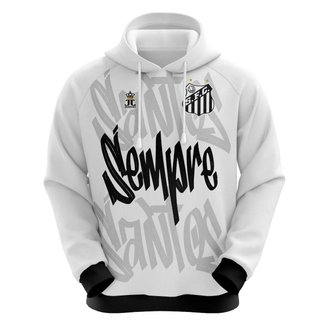 Blusa | Agasalho do Santos Sempre Santos com Capuz - Oficial