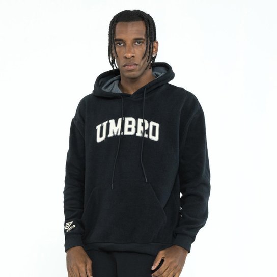 Blusa Moletom Umbro College Concept com Capuz