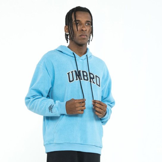 Blusa Moletom Umbro College Concept com Capuz