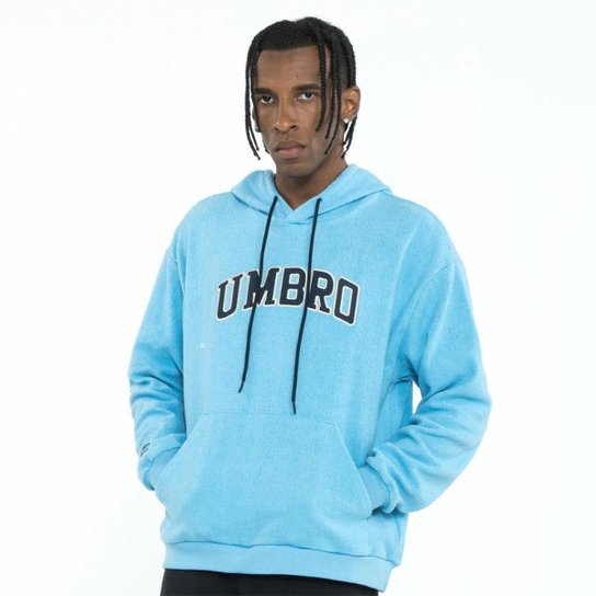 Blusa Moletom Umbro College Concept com Capuz