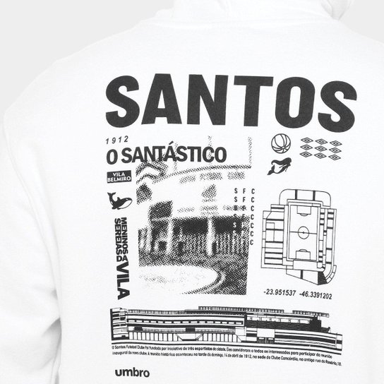 Blusa Santos 25/26 Viagem Umbro Masculina