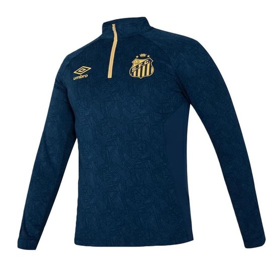 BLUSÃO DE TREINO UMBRO SANTOS 2024 MASCULINO