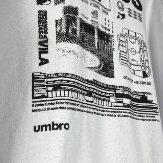 Blusão Masculino Santos Viagem 2025 Umbro