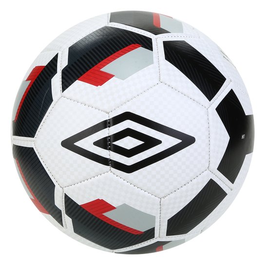 Bola de Futebol Campo Umbro Hit Supporter - Branco+prata