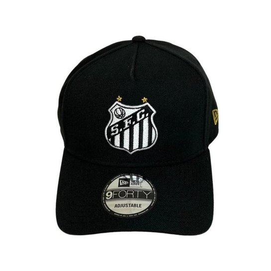 Boné New Era 9Forty AFrame Santos Unissex - Preto