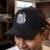 Boné Santos Supercap Trucker Bordado Frontal Masculino - Preto
