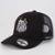 Boné Santos Trucker Preto - Preto