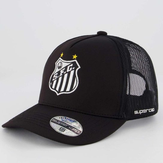 Boné Santos Trucker Preto
