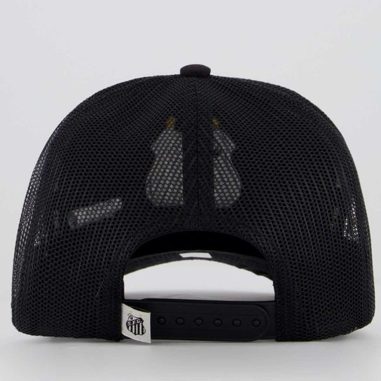 Boné Santos Trucker Preto