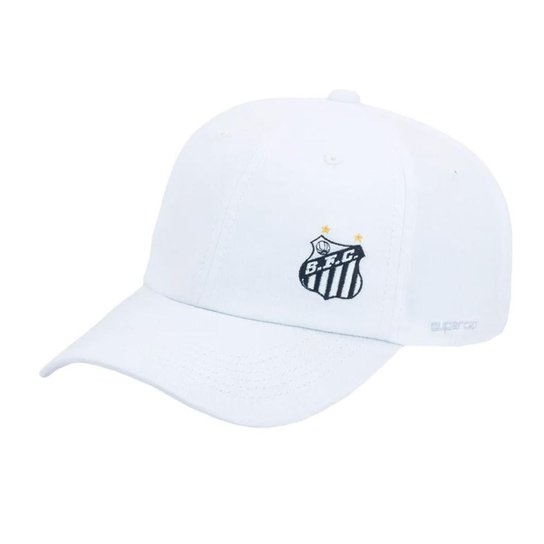 BONÉ SUPERCAP SANTOS ESCUDO - BRANCO UN