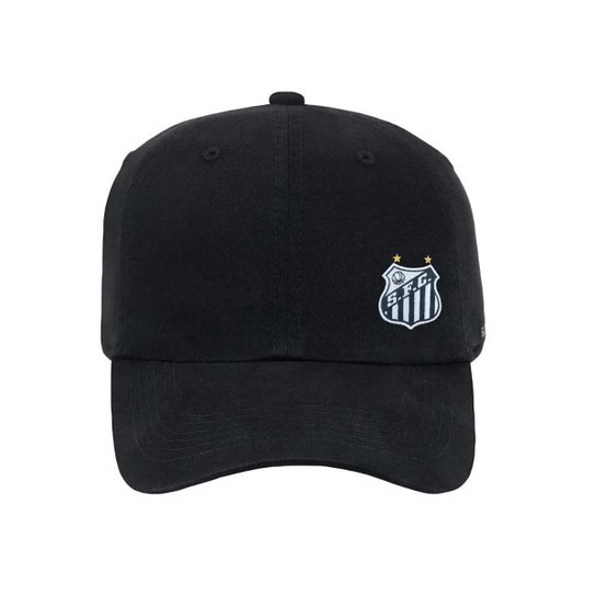 BONÉ SUPERCAP SANTOS ESCUDO - PRETO UN