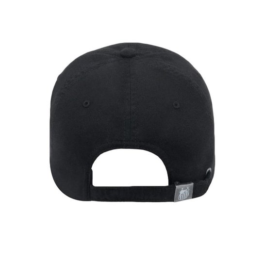 BONÉ SUPERCAP SANTOS ESCUDO - PRETO UN
