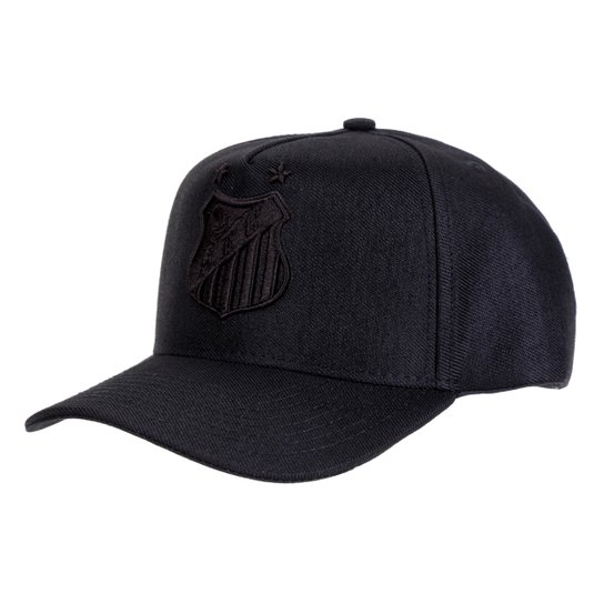 Boné Umbro Santos Aba Curva Snapback Viagem 21/22 - Preto