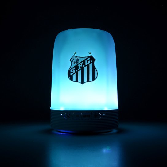 Caixa de Som Santos C/ Luminária e Porta-caneta