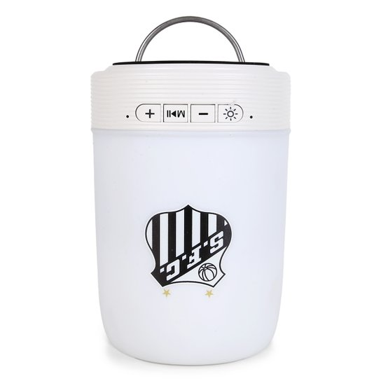 Caixa de Som Santos C/ Luminária e Porta-caneta