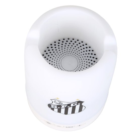 Caixa de Som Santos C/ Luminária e Porta-caneta