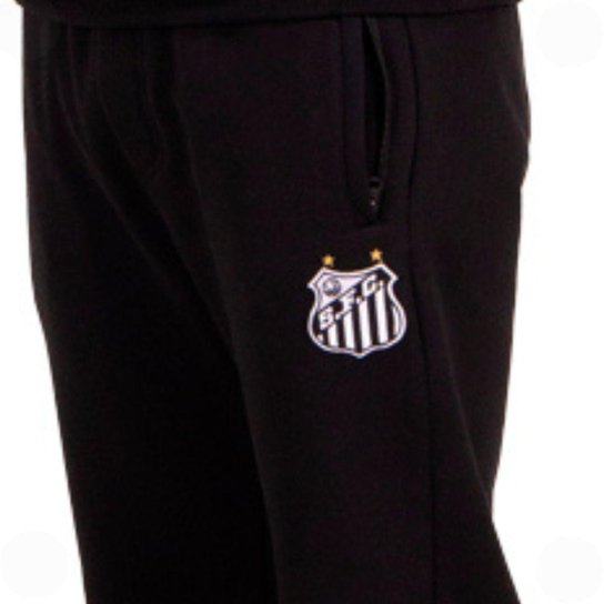 Calça Moletom Santos Oficial Classic Algodão Masculina