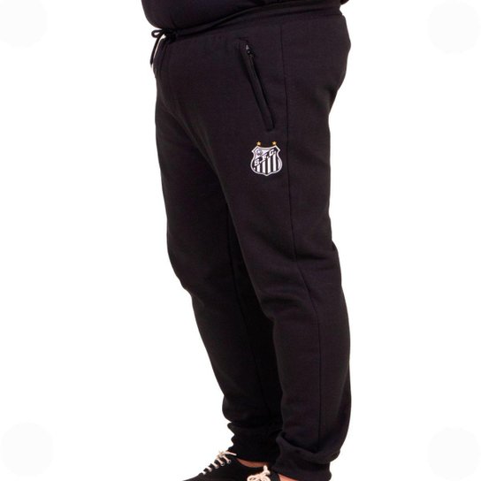 Calça Moletom Santos Oficial Plus Size Masculino