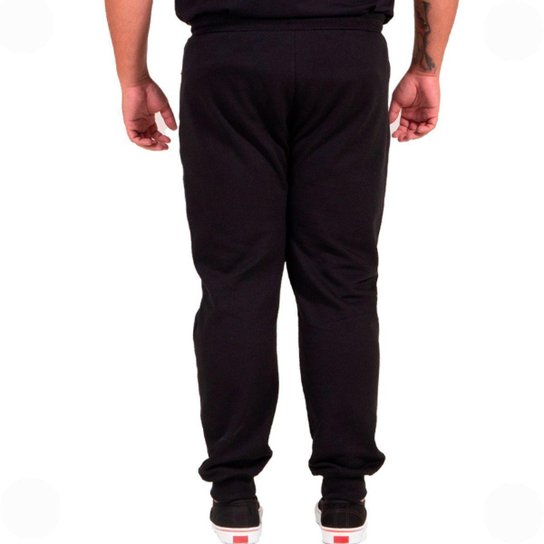 Calça Moletom Santos Oficial Plus Size Masculino