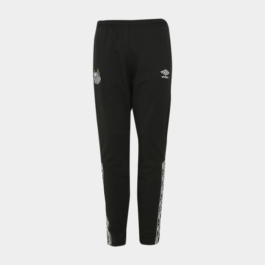 Calça Santos Viagem 20/21 Umbro Masculina - Preto