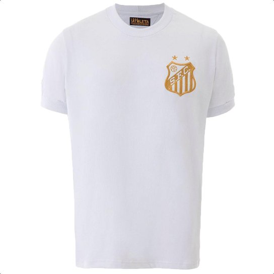 Camisa Athleta Santos Pelé Mil Gols Masculina