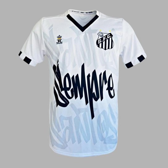Camisa Camiseta Santos Sempre Santos - Eterno 10 - Oficial