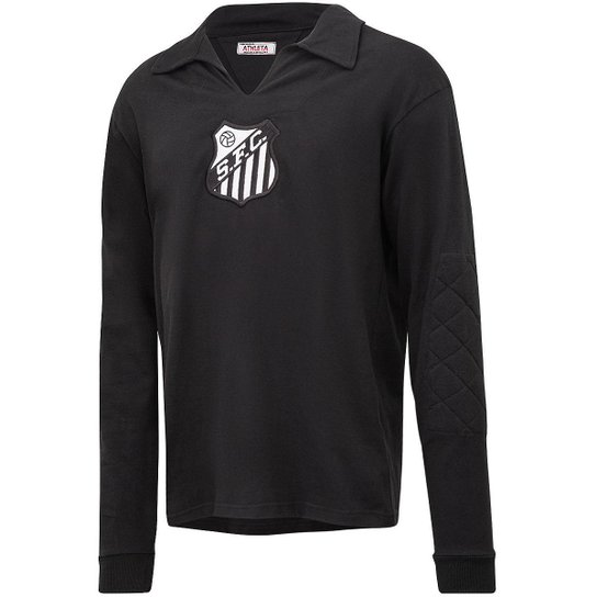 Camisa de Goleiro Retrô Santos Manga Longa 62/63 Masculina