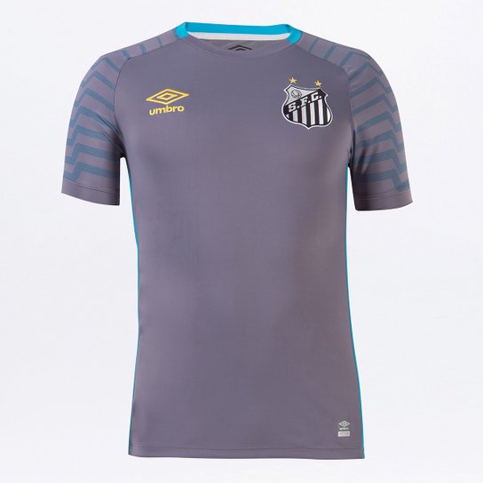 Camisa de Goleiro Santos 21/22 s/n° Torcedor Umbro Masculina