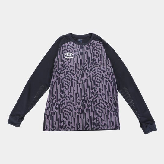 Camisa de Goleiro Umbro Gaudium Manga Longa Masculina